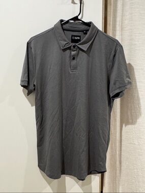 Cuts Clothing Men's Dark Grey Polo Shirt